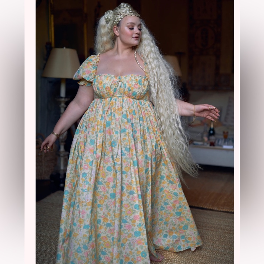 Selkie Floral Gown 4X